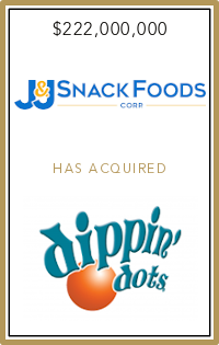 J&J Snack Foods snaps up deep-frozen ice-cream maker Dippin' Dots